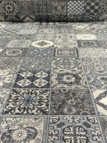 kék ceramic loneta vászon