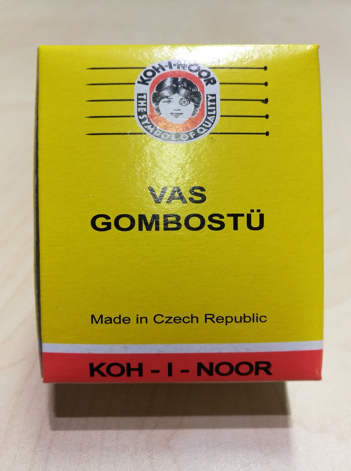 koh-i-noor gombostű 30 mm, 100 g /csomag