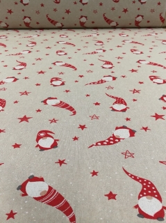 manós karácsonyi loneta vászon
