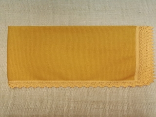 mustársárga terítő